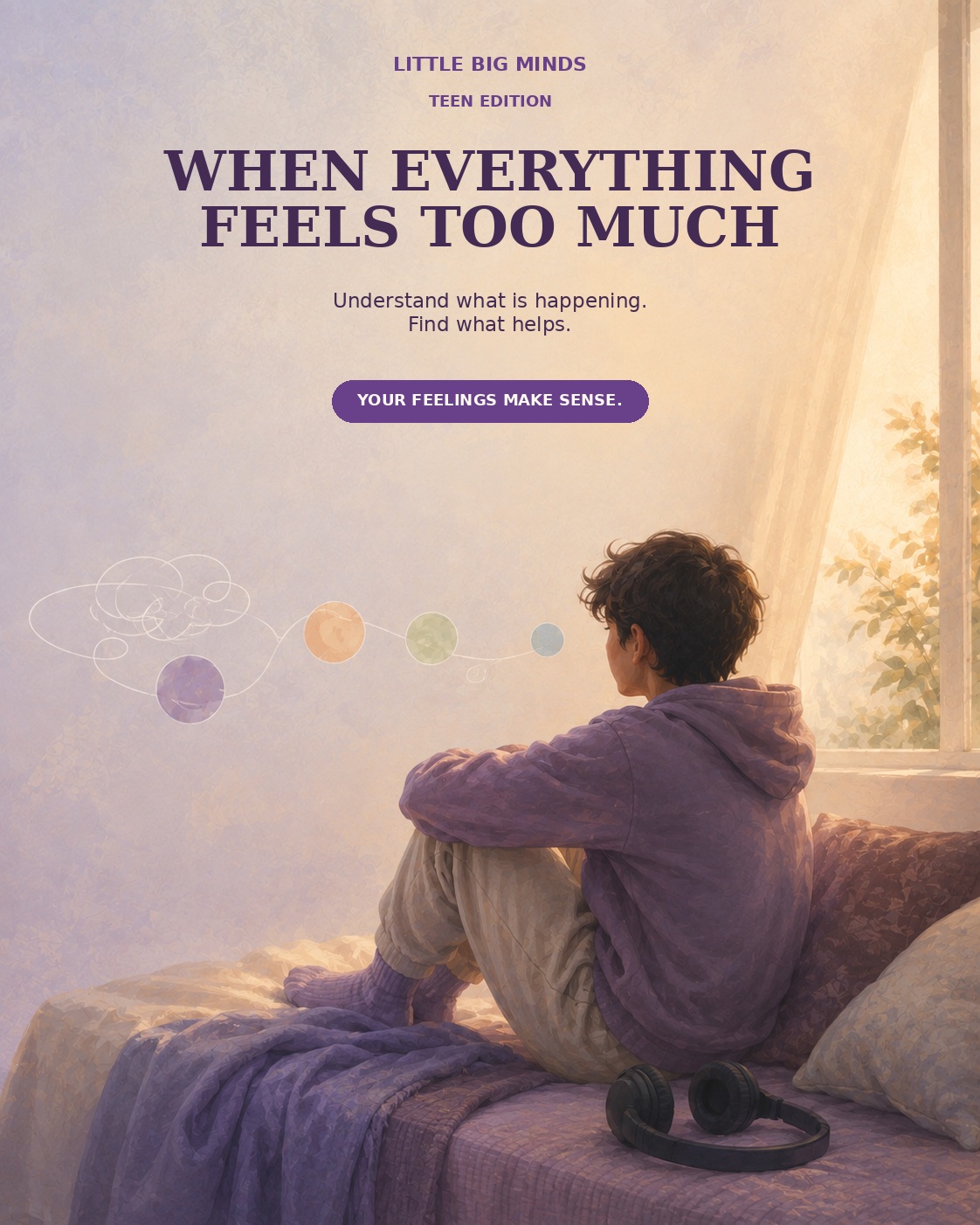 When Everything Feels Too Much teen edition guide cover